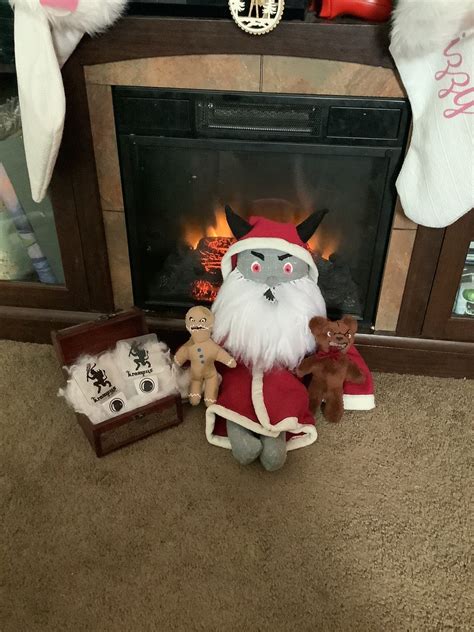 Krampus on the Mantle - Etsy