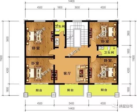 8×16房屋设计图,16米乘8米自建房图,168米农村房屋图_大山谷图库