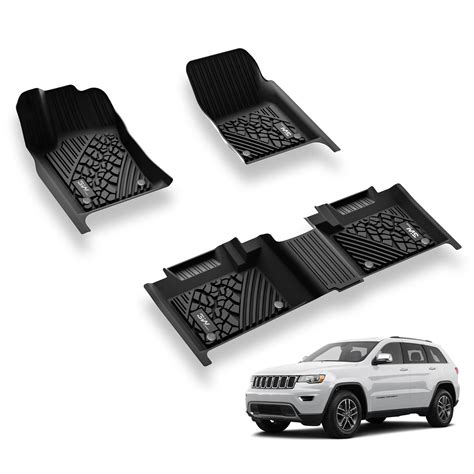 Rubber Floor Mats For 2021 Jeep Grand Cherokee L at Linda Daniel blog