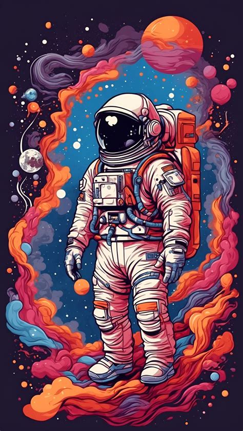 Moon Man | Ilustração de astronauta, Inspiração de desenho, Papel de parede de grife