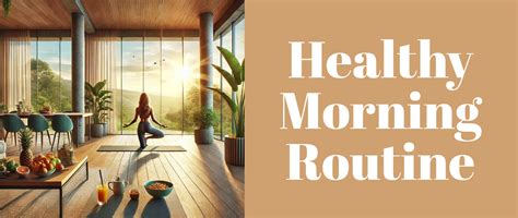 Healthy Morning Routine: Start Your Day the Right Way – Grabenord