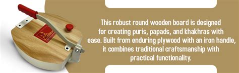 Buy Achleshwar Wooden Manual Heavy Round Wooden Board Papad-Puri ...