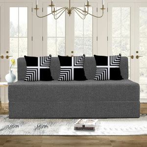 Shopping Zone Sofa Cum Bed 6X6 Feet 4 Seater Single Fold Out Sofa Cum ...