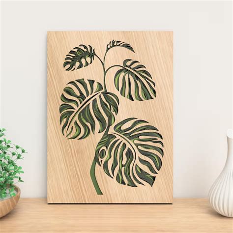 Evergreen Essence Multilayer Wood Wall Decor