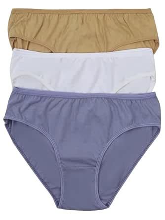 Buy LOURYN KOULYN® Women's Cotton Mid Waist Hipster with Concealed ...