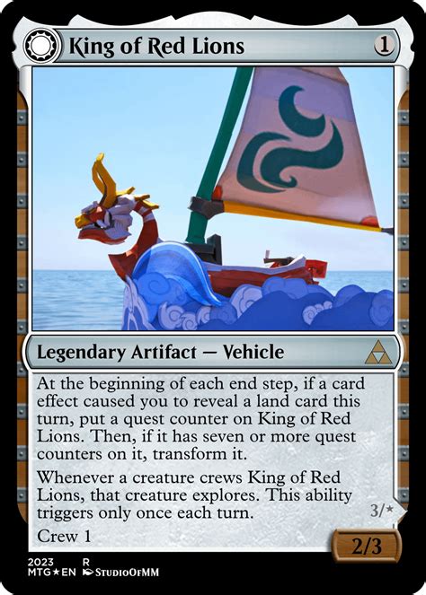 King of Red Lions//Daphnes Nohansen Hyrule : r/custommagic