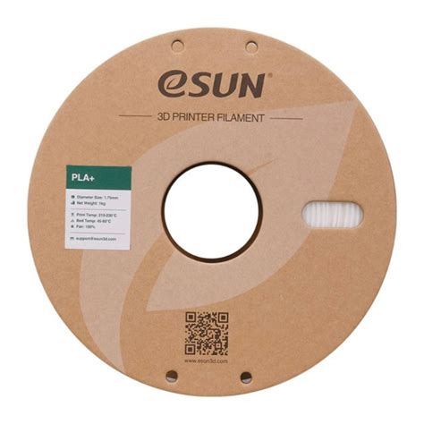 Buy eSun 1.75mm PLA+ 3D Printing Filament 1kg- white Color – Robocraze
