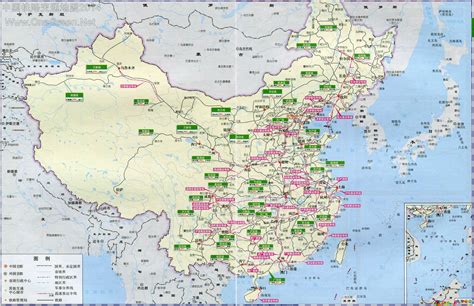 中国铁路交通地图全图（高清）_绘画吧-画画