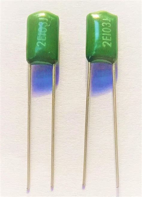 Vasp Electronics Capacitor 103J 10nf 0.01uf 250v Metal Polyester type ...