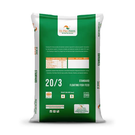 20/3 Maintainer Fish Feed 4MM 35kg Supplier in Hyderabad at Affordable ...