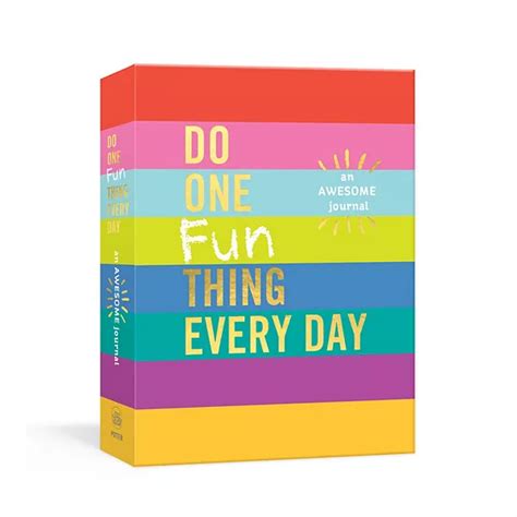 Do One Fun Thing Every Day Guided Journal for Kids