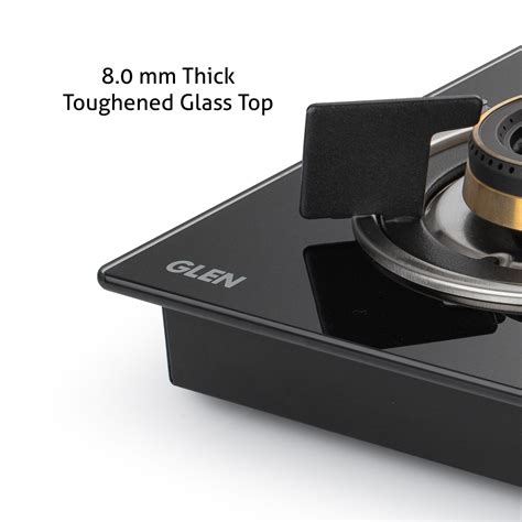 Buy Glen 4 Burner Gas Hob with Double Ring Brass Burner Online — Glen ...