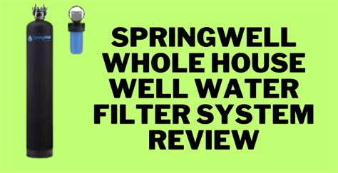 Image result for Springwell Water Filter Systems