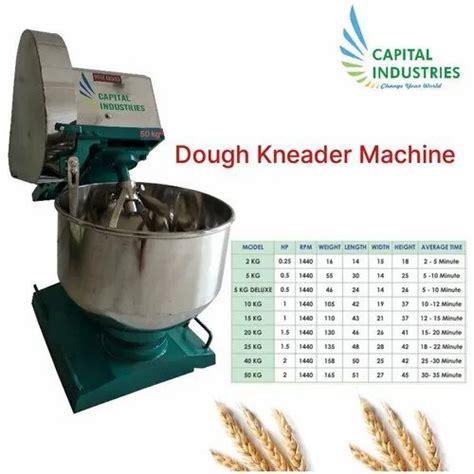Dough- Atta Kneader Machine - Flour Mixing Machine 5kg Manufacturer ...