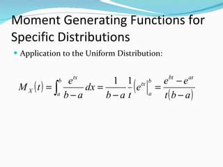 Moment Generating Function Problem 的图像结果