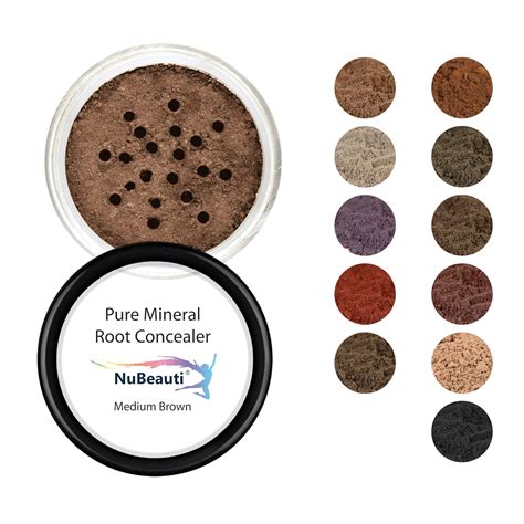 Root Concealer Touch Up Powder | All-Natural Crushed Minerals Without ...