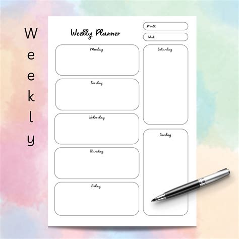 Daily/Weekly Planner 的图像结果