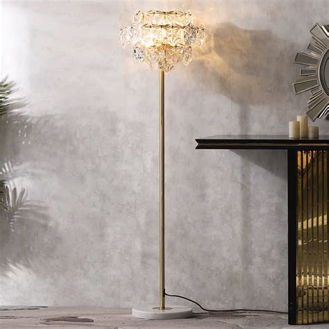 Snowflake Crystal Floor Lamp - Mooielight - Snowflake Crystal Floor Lamp