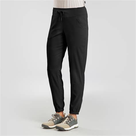 Buy Womens Black Hiking Pants NH100 Online | Decathlon