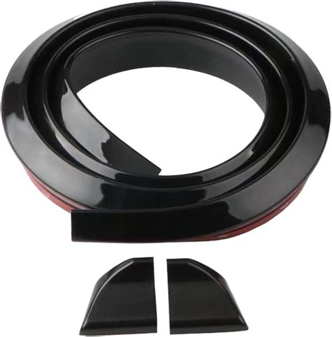 TuTuYa Gloss Black Car Trunk Spoiler Lip Kit, India | Ubuy