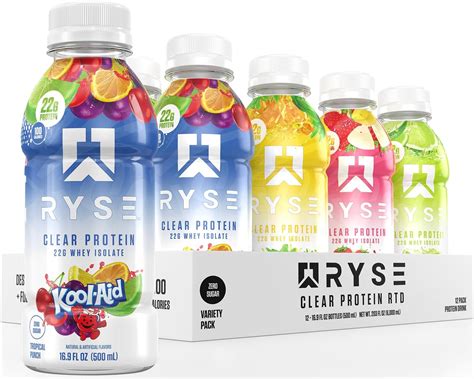 Amazon.com : VUUM Sparkling Clear Protein Drink - 10g Plant Protein ...