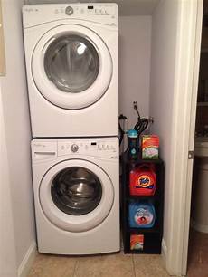Washer And Dryer For Small Spaces by Stacked Washer And Dryer Organization For Small Space In Washer And Dryer For Small Spaces
