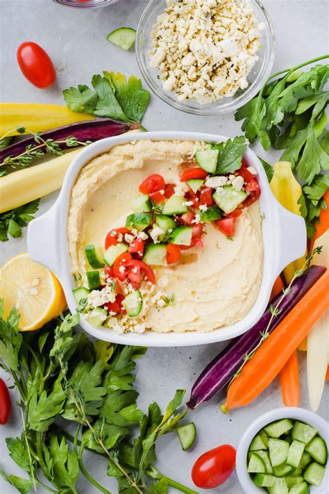 Homemade hummus without tahini – Artofit
