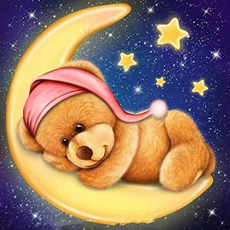 LeePakQ Diamond Painting Kits Teddy Bear Full Drill Teddy BearPaint ...