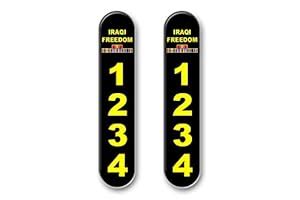 Curb-N-Sign 2 Highly Reflective Mailbox Address Plaques … (Iraqi ...