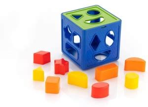 Bonobos Shape Sorting Cube Activity Toys for Kids - Shape Sorting Cube ...