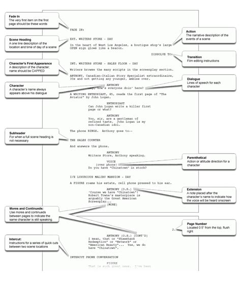 Screenwriting Example Script 的图像结果