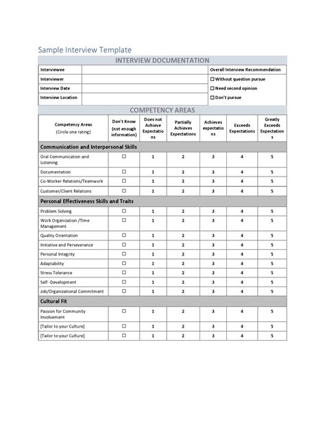 Interview Format Example 的图像结果