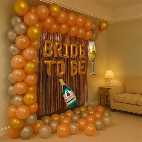 Bride-to-Be Balloon Decor Set