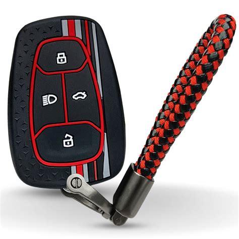 Car Key Cover for Tata 4 Button Smart Key for Nexon | Harrier | Safari ...
