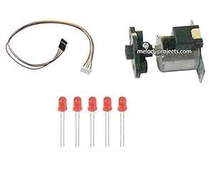 GEARED DC GENERATOR (STEPPER MOTOR) CURRENT RATING- 200 mA ELECTRIC ...