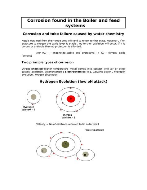 251689043 - Nq. Nbm - Corrosion found in the Boiler and feed systems ...