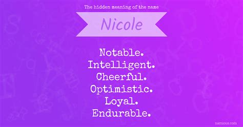 The hidden meaning of the name Nicole | Namious