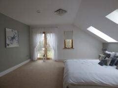 cozy grey bedroom