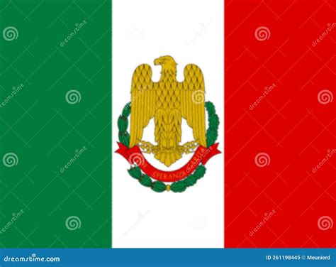 Glossy Glass Flag of Italy State Alternate History Roman Aquila Eagle ...