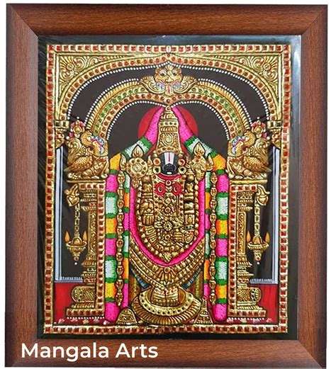 Balaji Tanjore Painting | Mangala Arts