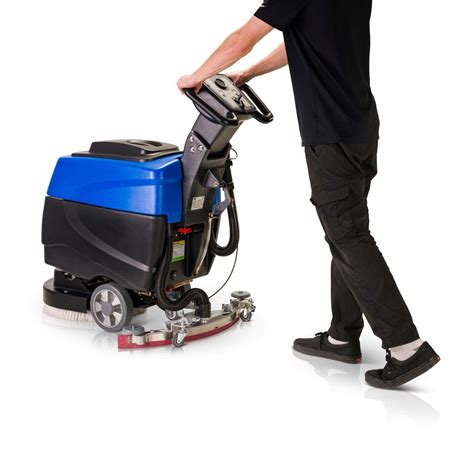 Prolux C460S 18" Cordless Commercial Walk Behind Floor Cleaner, Scrubb ...