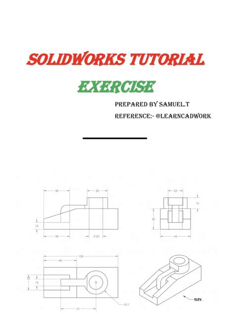 SolidWorks Advanced Exercise Example 的图像结果