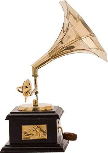 Buy ANB Enterprises Gramophone showpiece (Number of Shelves - 1, Brown ...