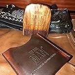 Buy The Real Man Wooden Beard Comb Hair Styler Online at Low Prices in ...