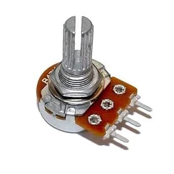 Elcon India Potentiometers Rotary Master Vol 10k 47k 100k with PCB (10 ...