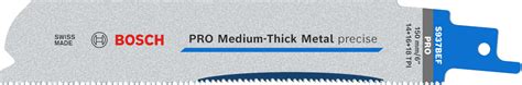 PRO Medium-Thick Metal precise S937BEF Blade - Bosch Professional