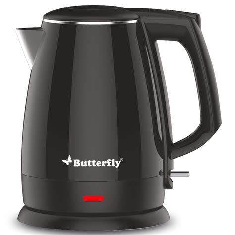 Butterfly EKN 1.5 Litre Stainless Steel Electric Kettle | 1500 W | 360 ...