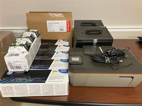 Hercules Cash Box, Top Tab File Jackets, HP Cartridges, HP Deskjet 3510 ...