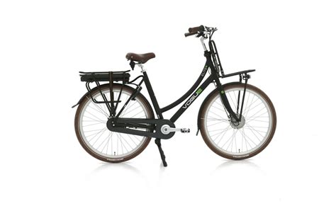 Vogue Elite Elektrische Transportfiets 28 inch 57cm Matt Black 7v - FietsenMagazijn