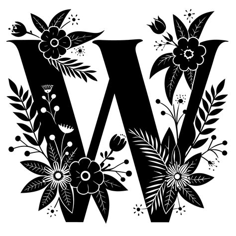 Letter W Graphic